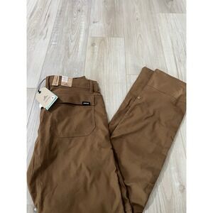 PrAna Stretch Zion II Slim Pants Men's 30/34 Sepia.